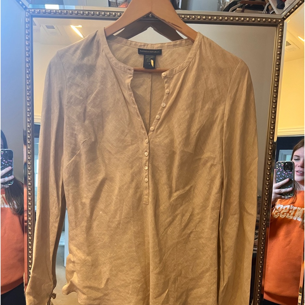 Banana Republic Linen Top